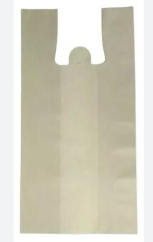 Sacola Leitosa Branca em Fardo - Tamanho 30 x 45 - Fardo com 1.000 Unidades - Aprox. 5,00kg - DISCIPLAN